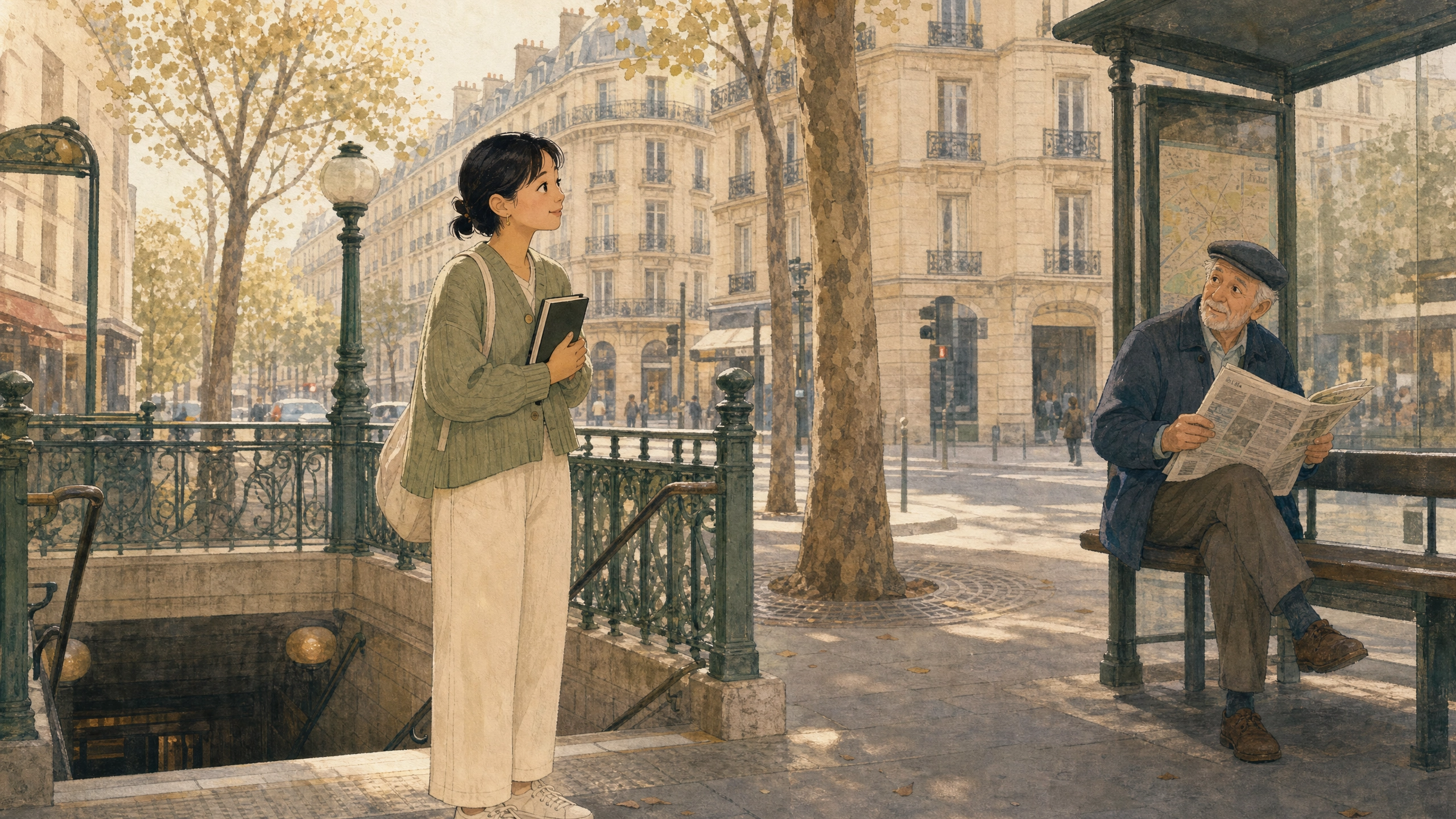 Lost in Paris — Yuki and Amara at Stalingrad